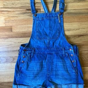 NWT! Madewell Overall Shorts